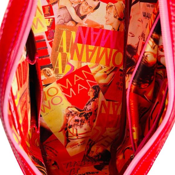 Bridget Shuster Y2k Leather Satchel Bag Rhinestone Coquette Western Retro Chic - Picture 9 of 14